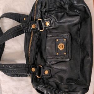 Marc by Marc Jacobs Totally Turnlock Benny Satchel in Black